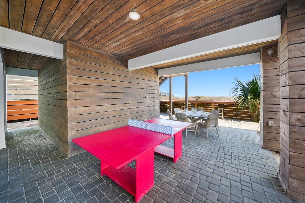 outdoor area at PCB rental