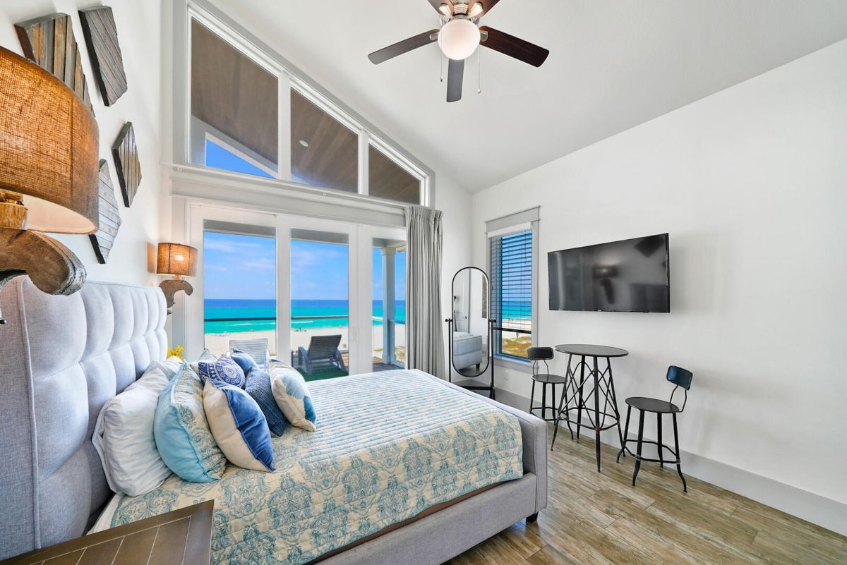 bedroom of PCB rental